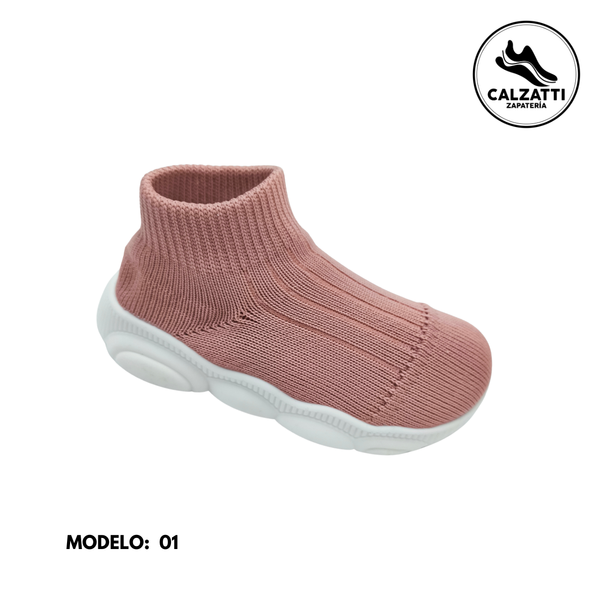 Tenis para bebé de tela